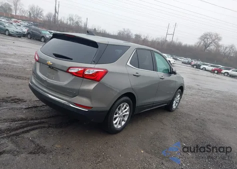 2018 Chevrolet Equinox Lt из США, поврежденный, VIN 3GNAXSEV5JS618948